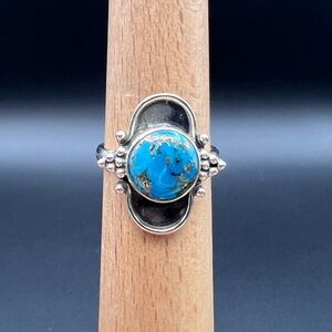 Sterling Silver Mojave Turquoise Ring